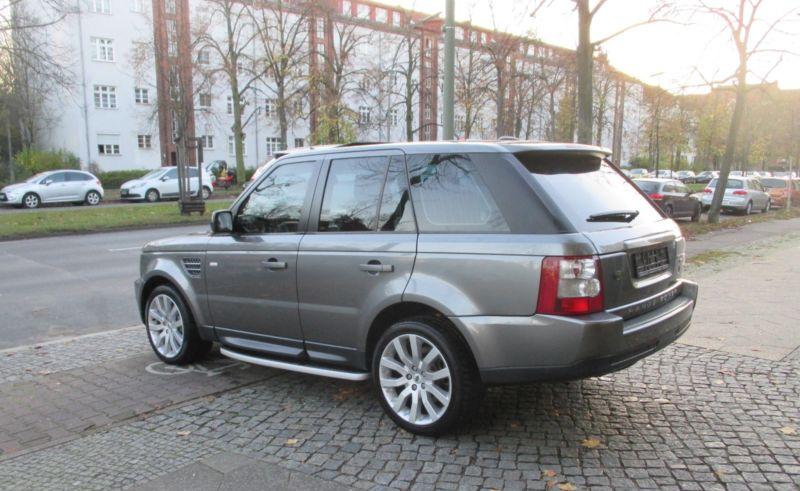 Left hand drive LANDROVER RANGE ROVER SPORT Sport TDV8 Limited Edition Black 